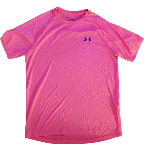 Under Armour Tops - 💥UNDER ARMOR💥M.  ORANGE, BRIGHT MEDIUM SHIRT, GREAT CONDITION!